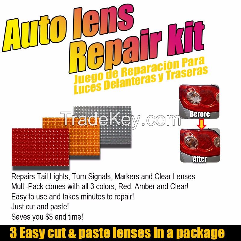 Car Headlight tail light repair kit LRK16001A Auto Lens Repair Kit Aut