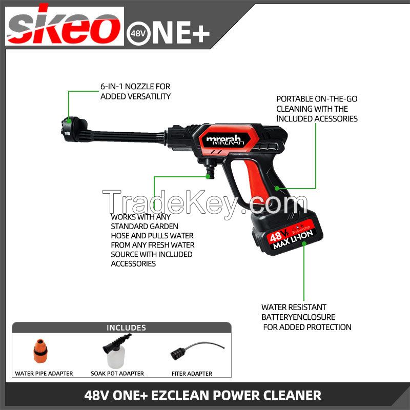 Sikeo Portable Cordless Pressure Car Washer