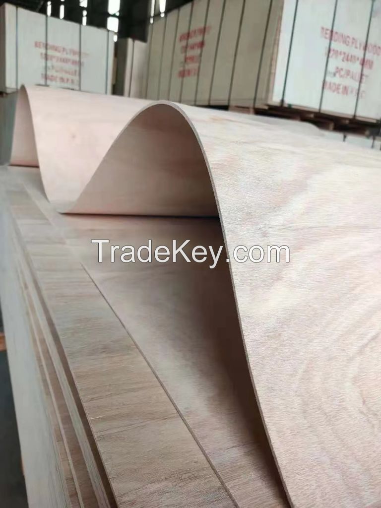 Bending plywood/ curved plywood/ flexible commercial plywood