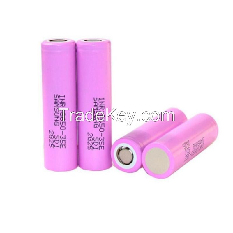 Best seller deep cycle Ebike battery  3.7v 35E 3500mah Samsung lithium ion battery 18650
