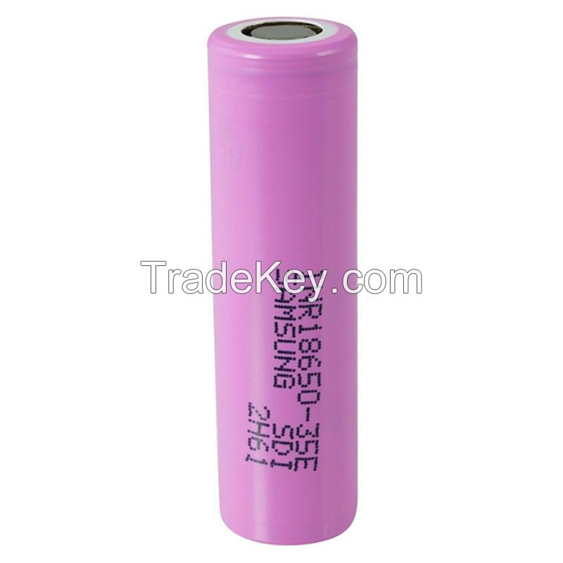 Best seller deep cycle Ebike battery  3.7v 35E 3500mah Samsung lithium ion battery 18650