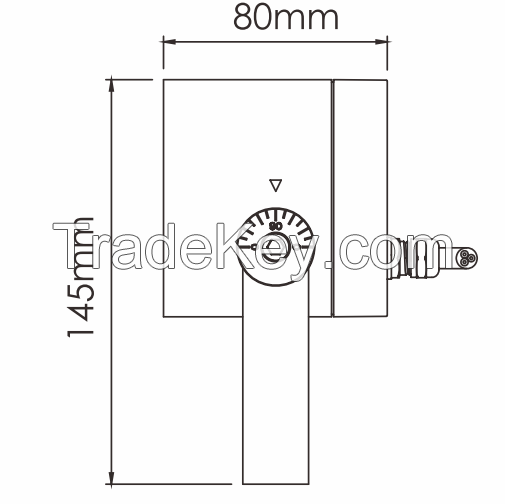 IP65 4W~10W LED Flood Lights With Waterstop Connector