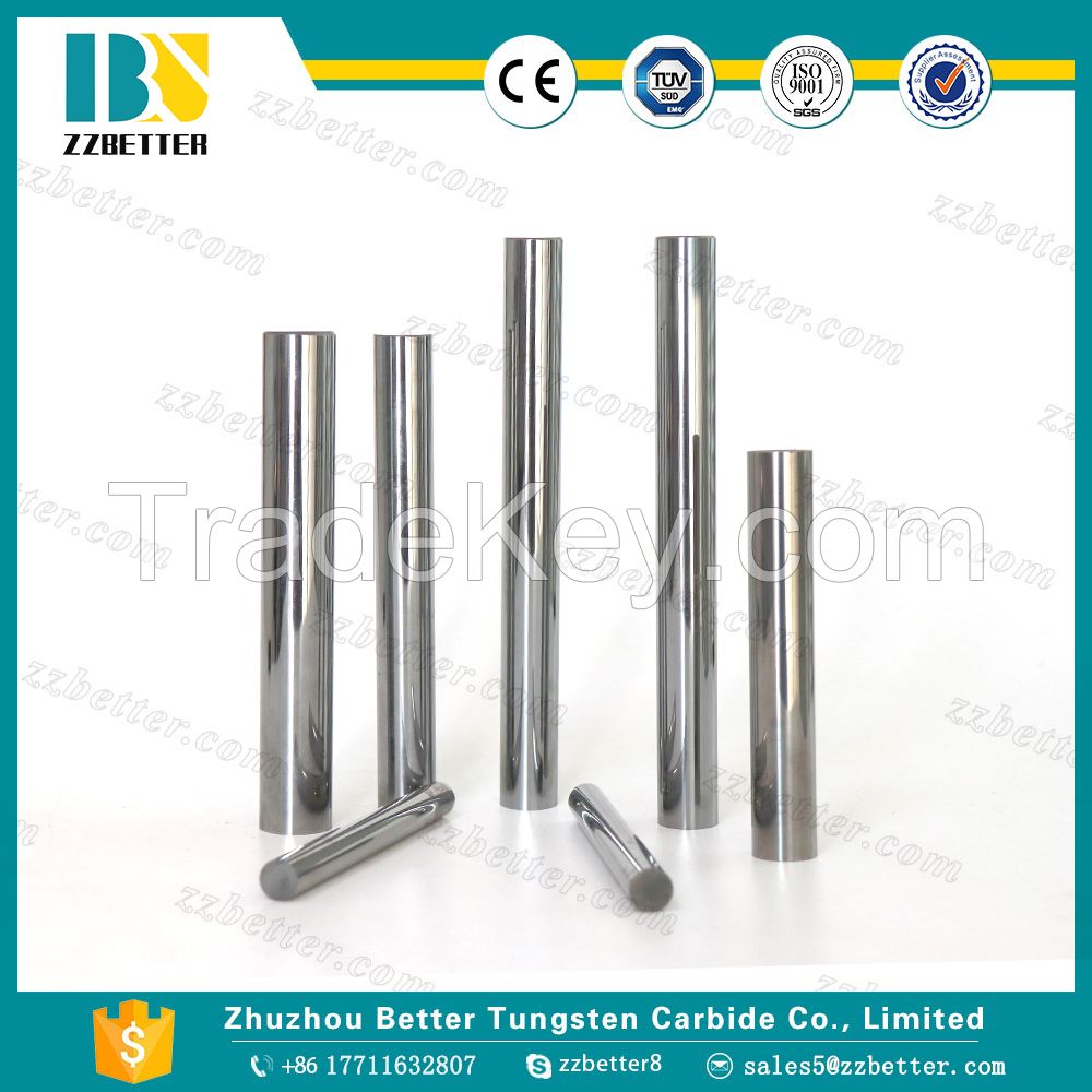 Various Specifications Cemented Carbide Round Bar and Solid Tungsten Carbide Rods Ground