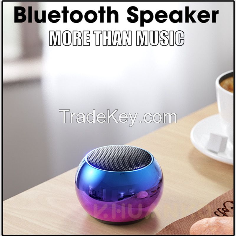 TWS Wireless Portable Small Bluetooth Speakers with Big Sound, Wireless Stereo Pairing, Metal Enclosure, IP65 Splashproof, Minimalism Design, Nylon Lanyard for Echo Dot/Android/ipad/iPhone/Laptop