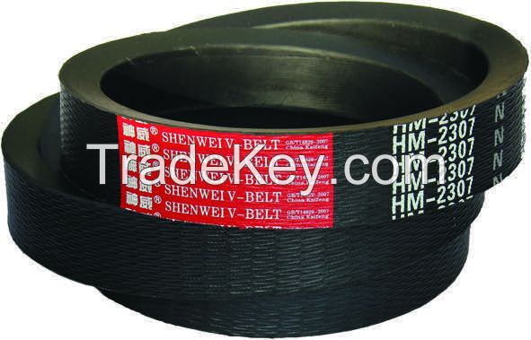 Rubber v belt manufacturing agricultural belt PK HB sizes combine machine high quality