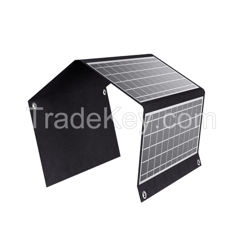 Hot-selling Outdoor Solar Panesl 30W 100W PV Solar Panels to Charge Phone Power Bank Portable Solar Panels
