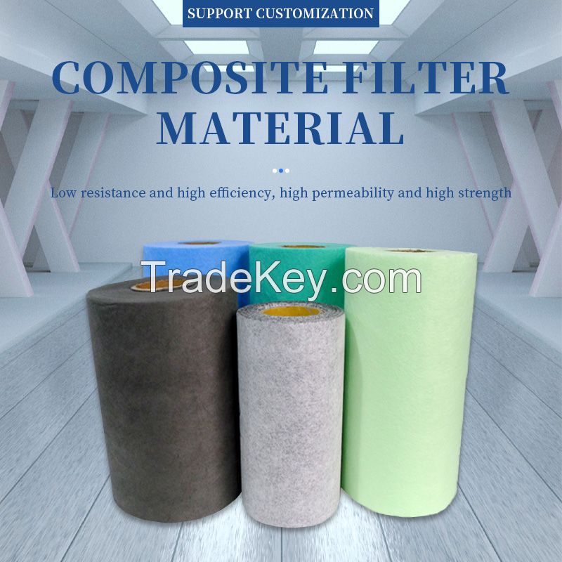 Composite filter material, customized products, place an order and contact customer service
