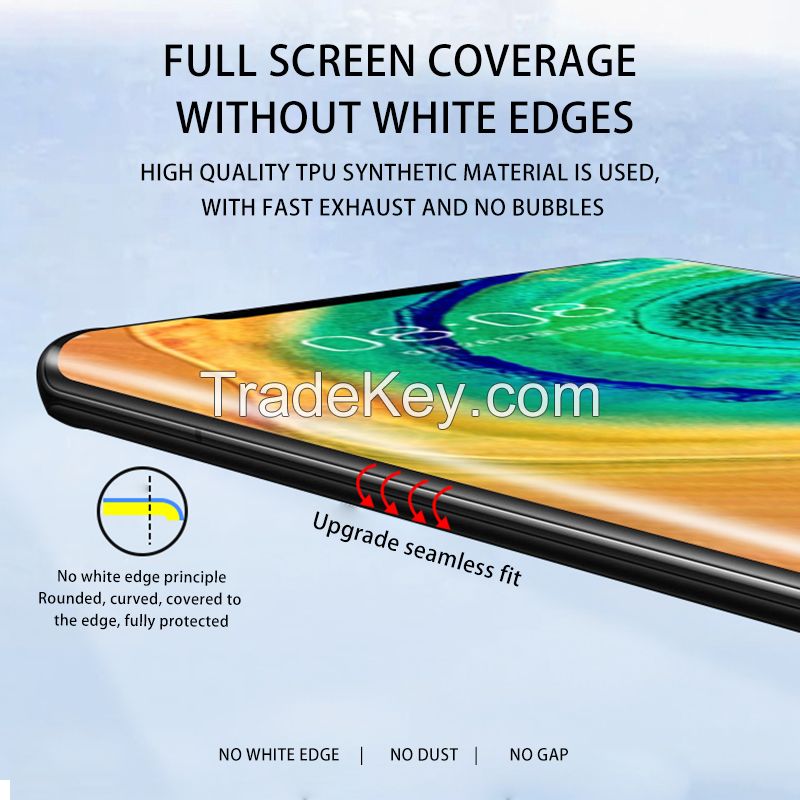 Suitable for Huawei p50 Pro NOVA6 glory ultra-high-definition eye protection anti-fingerprint anti-scratch mobile phone film hydrogel film