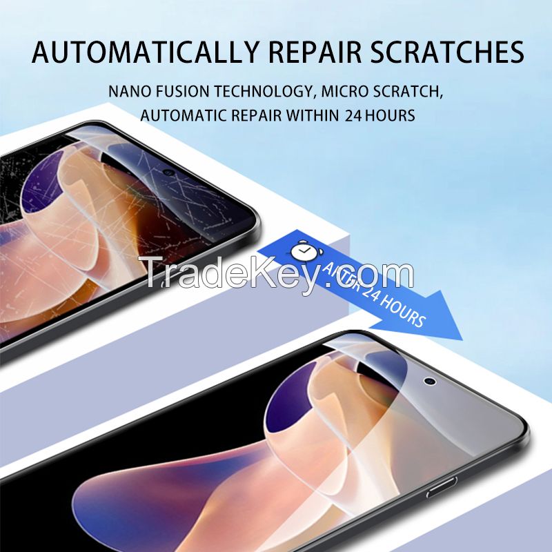 Suitable for Redmi 9A/NOTE 9 PRO/NOTE 9S/NOTE11 PRO Ultra HD eye protection anti-fingerprint anti-scratch mobile phone film hydrogel film