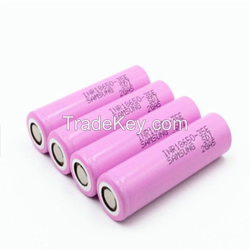 High quality lithium cell 18650 battery 3500mah Samsung 35E 10A 18650 battery electric bicyle battery