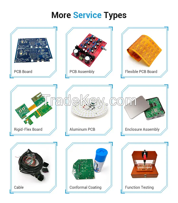 OEM FR-4 6 Layer Circuit Board PCB Manufacturing