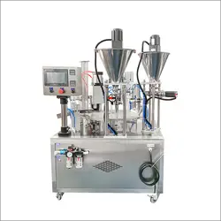 KEFAI Automatic Nespresso K Cup Coffee Capsule Powder Filling Sealing Machine Factory Price