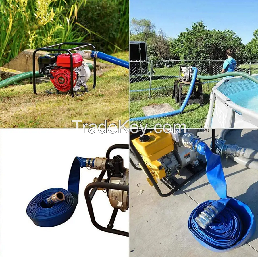 Irrigation Hose,Flexible Hose Black TX HOSE Fire Fighting Agricultural Use Industrial Use Transport Liquid Pvc