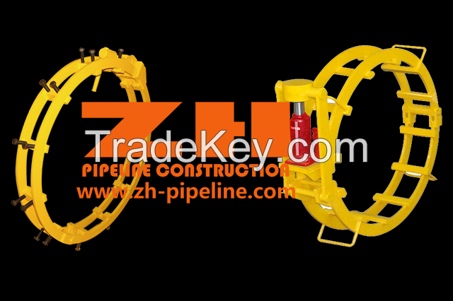 Pipe External Alignment Clamps for Pipeline Construction
