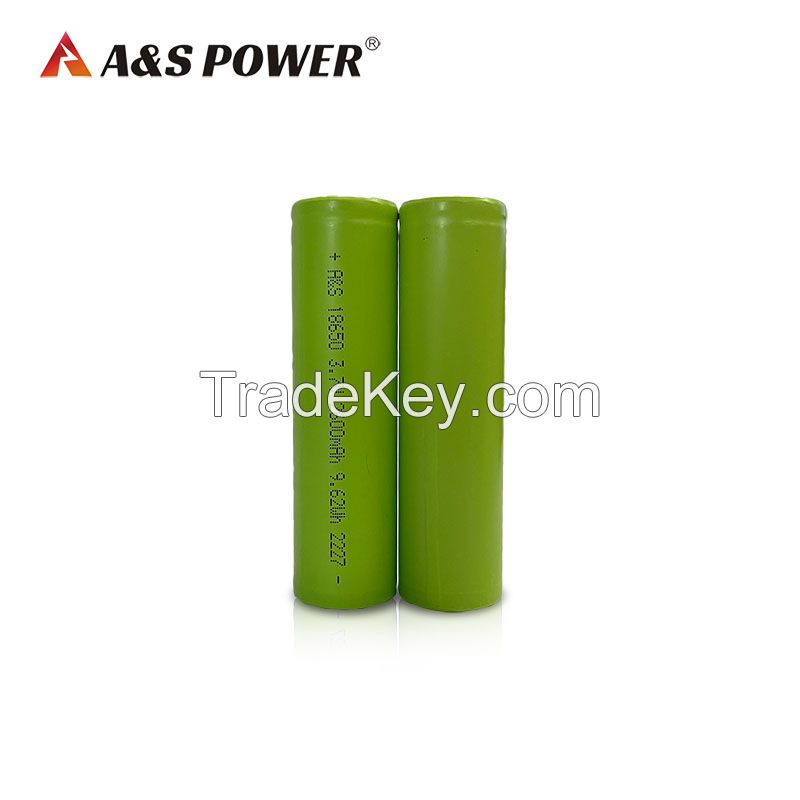 Rechargeable 18650 3.7V 2600mAh Lithium Ion Battery Cell 