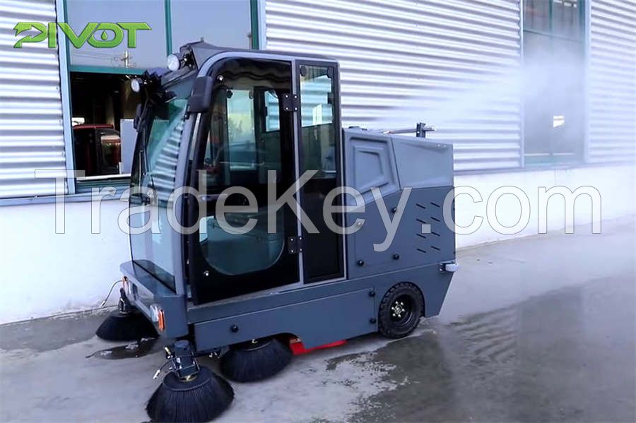 Ride-on Sweeper S200 With High Pressure Water