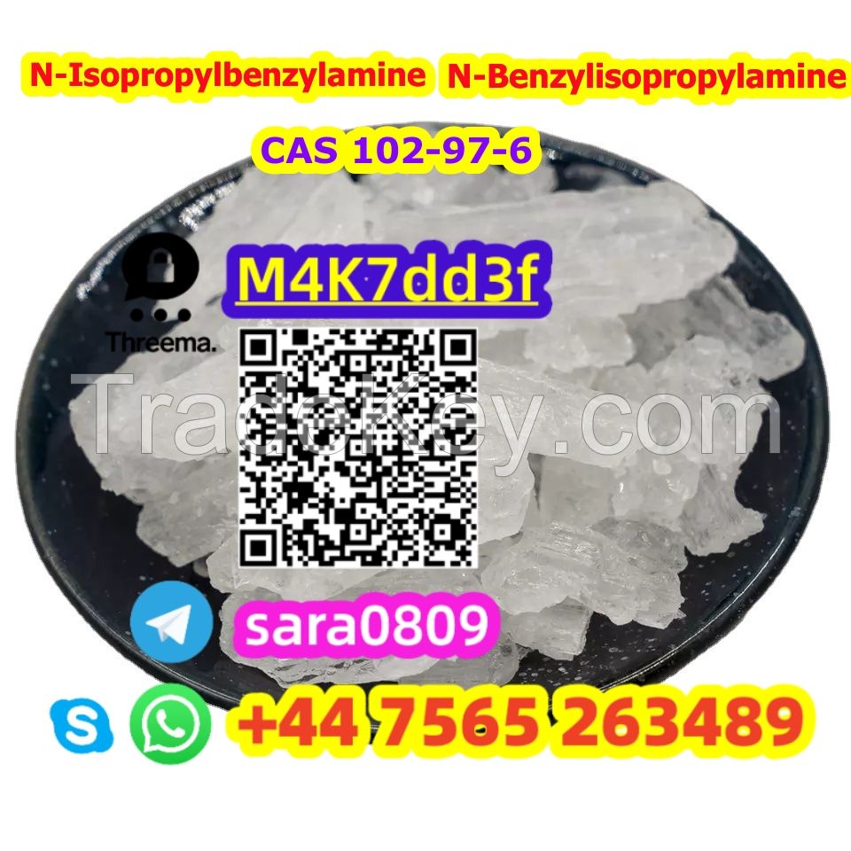CAS102-97-6, N-Isopropylbenzylamine, N-Benzylisopropylamine, White Crystal Bar