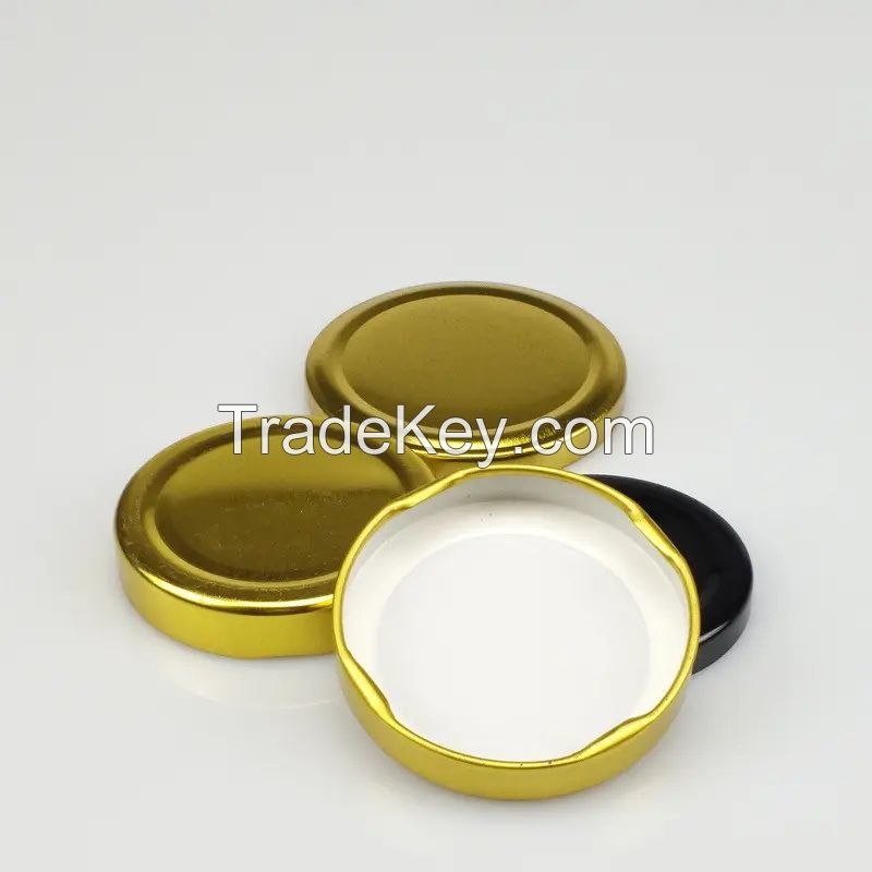 Wholesale Different Sizes 30mm to 100mm Tinplate Twist off Metal Cap f
