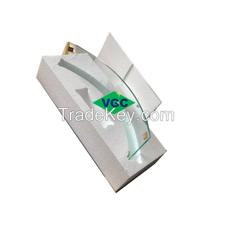 VGCTempered Glass Shelves Bent Tempered Glass Heat-strengthened Glass