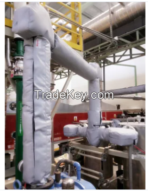 Removable Oil Refinery Pipe Insulation Sleeve