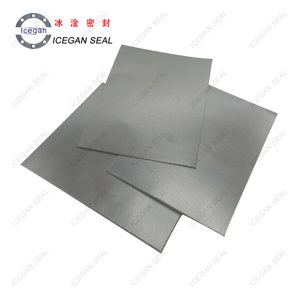 flexible expanded reinforced graphite composite gasket sheet plate rol
