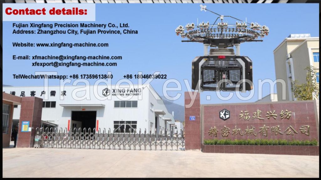 XINGFANG Single Jersey Circular Knititng Machine MAYER TERROT WELLTEX WELLKNIT JUMBERCA CHINA