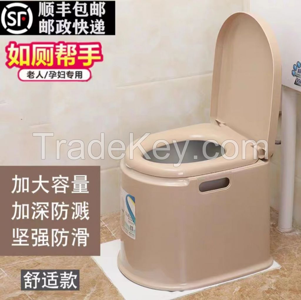 Removable toilet for the elderly, pregnant woman toilet for home porta