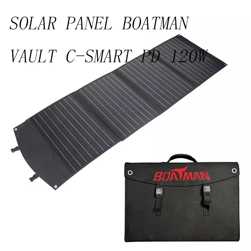 Boatman foldable solar charge panel for the fishing bait boat sun earth solar panels for home charging