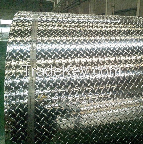 2mm 3mm 5mm 5052 aluminium tread coil for decoration