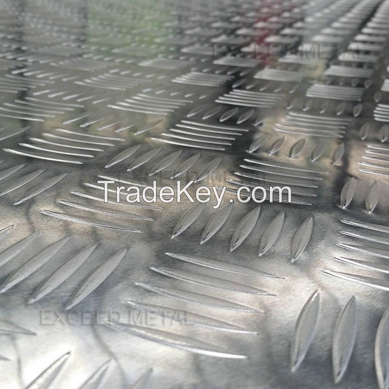 2mm 3mm 5mm 5052 aluminium tread coil for decoration