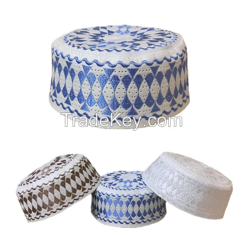 Muslim Prayer Hats Headwear Kufi Men Islam Ramadan Hat whatsappÃ¯Â¼ï¿½+8618268135814