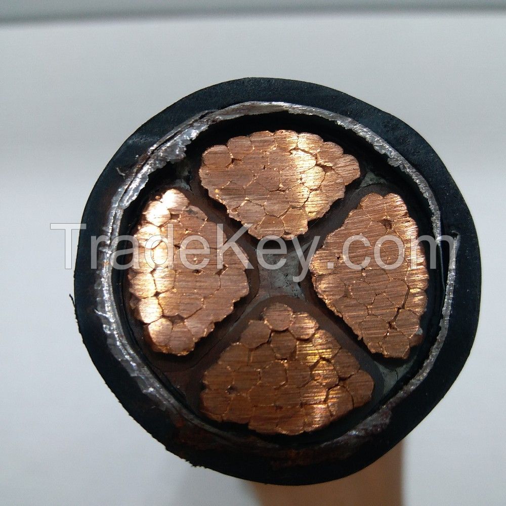 FEICHUN CABLE Copper Aluminum 110 KV XLPE Insulated Power Cable