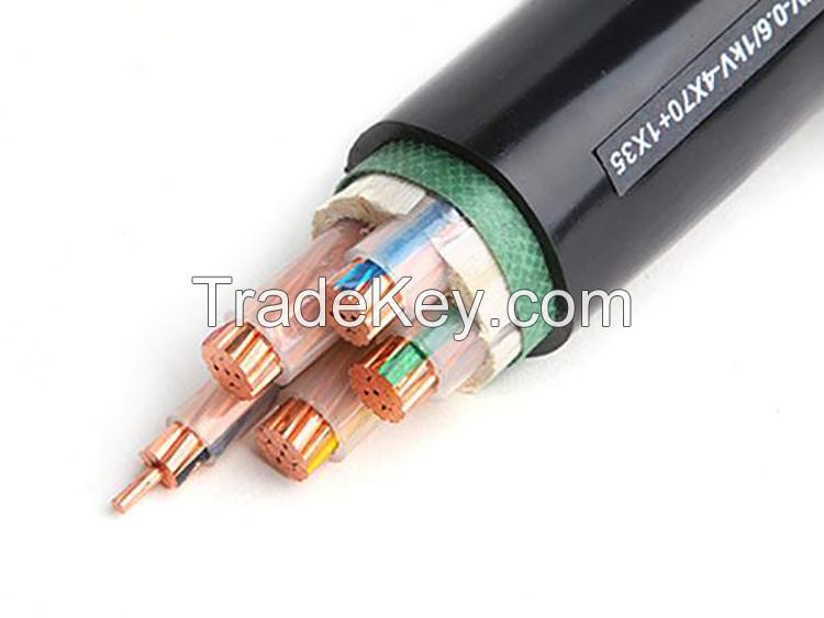 FEICHUN CABLE Underwater 3 Core 25mm 50mm Copper power cable yjvr