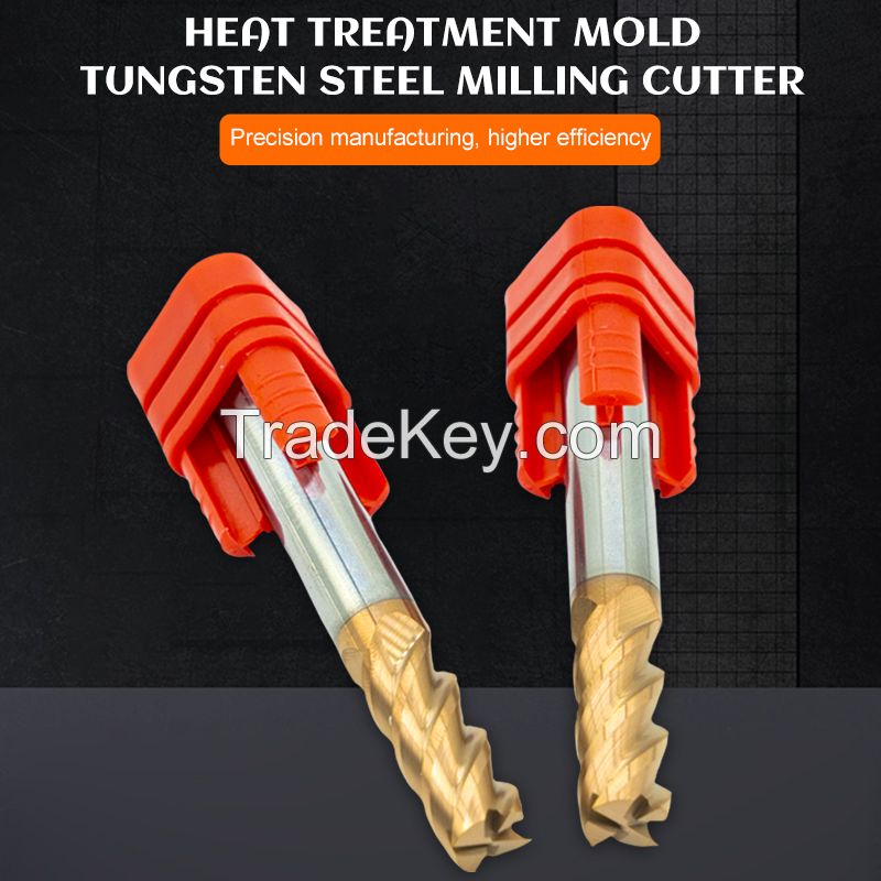 Heat treatment mold tungsten steel milling cutter