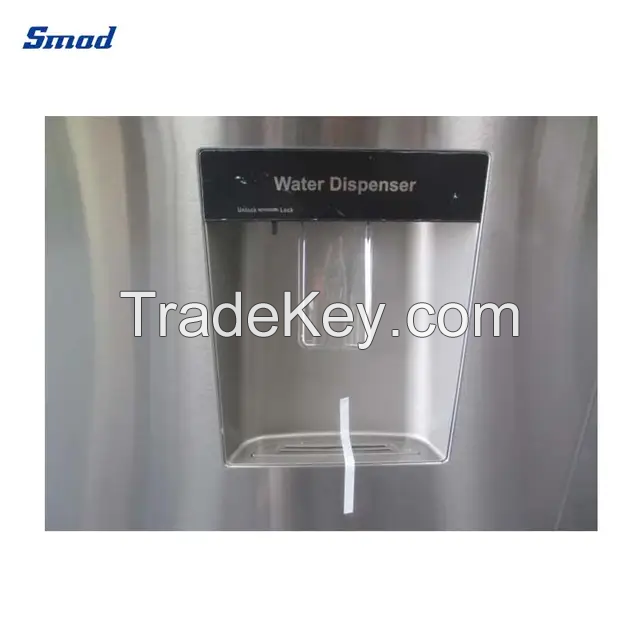 Smad 545L Double Door Refrigerator with Top Freezer Water Dispenser