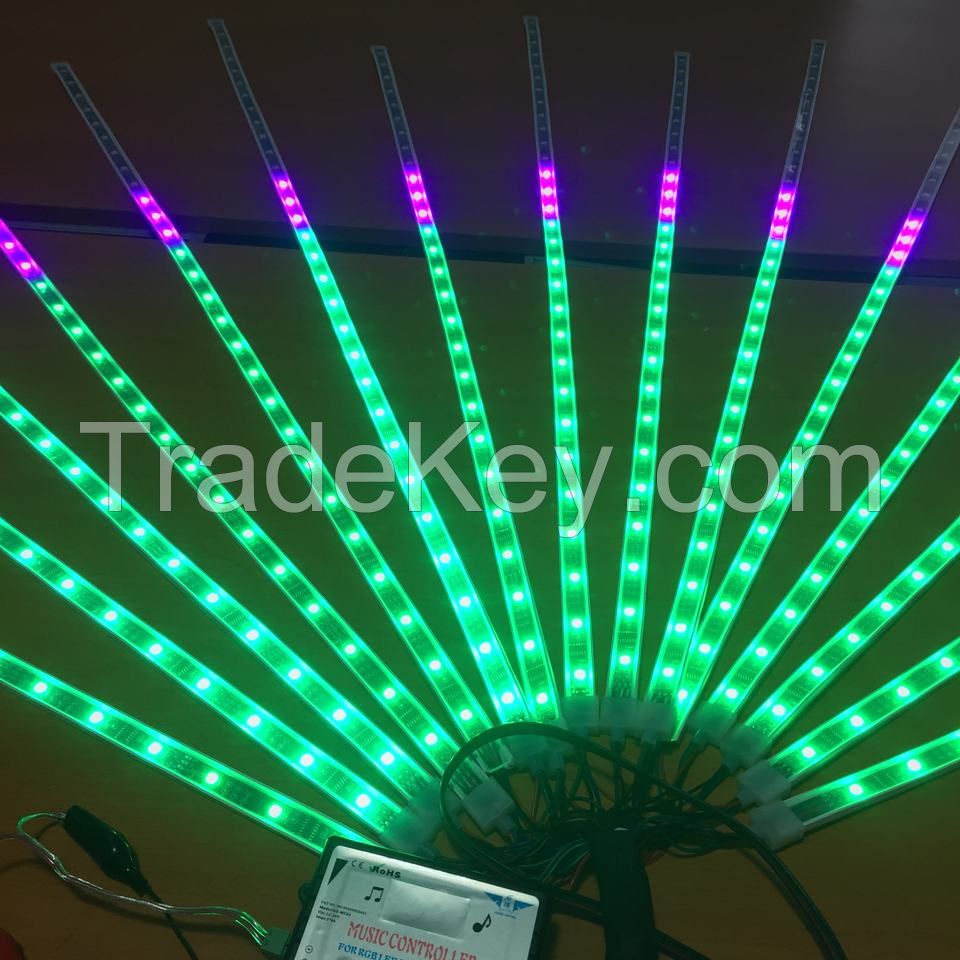 Flash LED Strip Light firework light with music controller