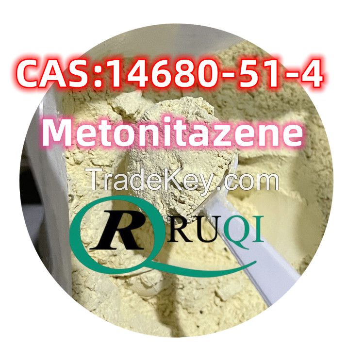 casï¼14680-51-4 name:Metonitazene yellow powder