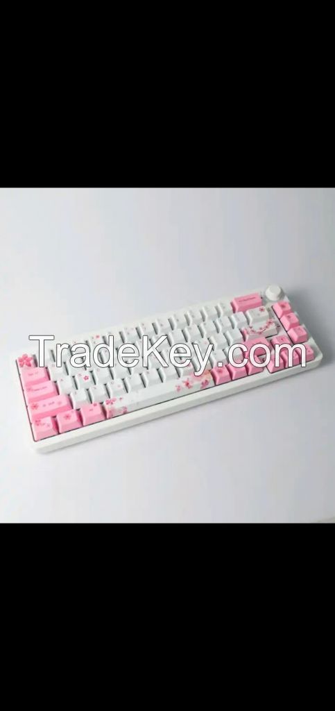 II keyboard New Mini 87 Keys Numerical keyboard Wired Backlit Colourful Ergonomics Mechanical Keyboard Gaming