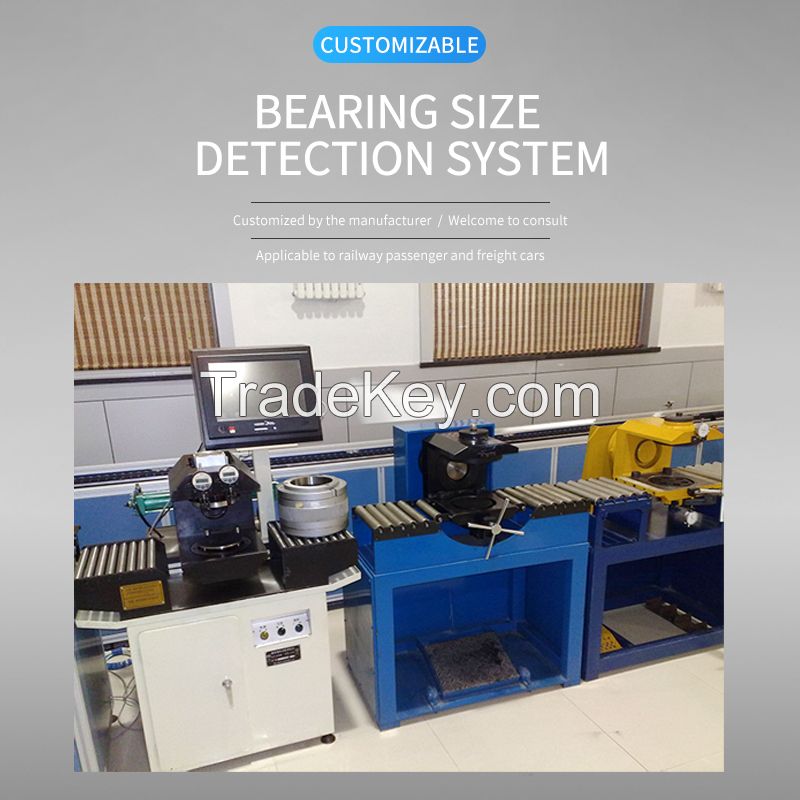 Railway Passenger Car Bearing Dimension Detection System Support customization