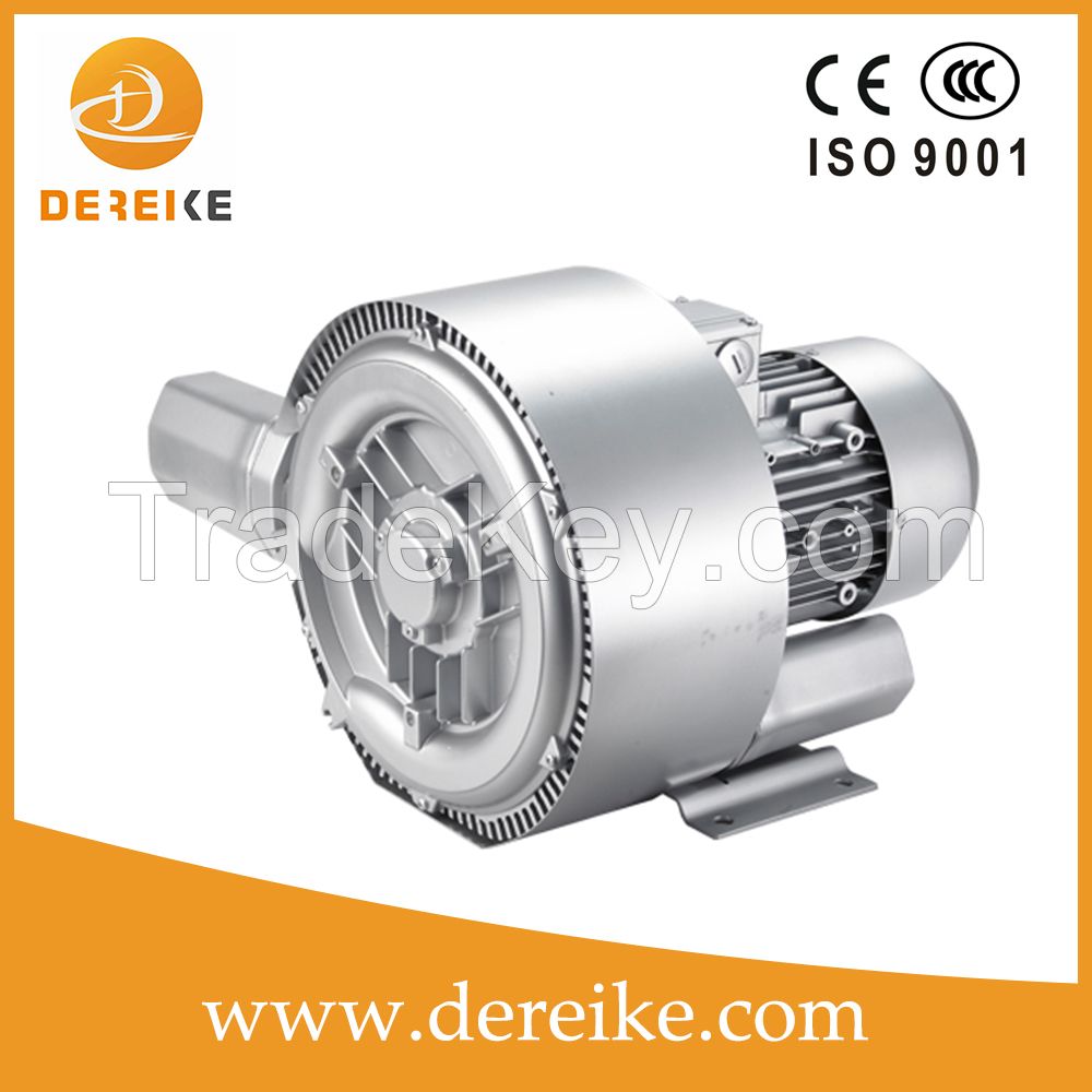 900m3/H Dereike Suction Ring Blower Dhb 840c 7D5 Used in The Powder Transfer System