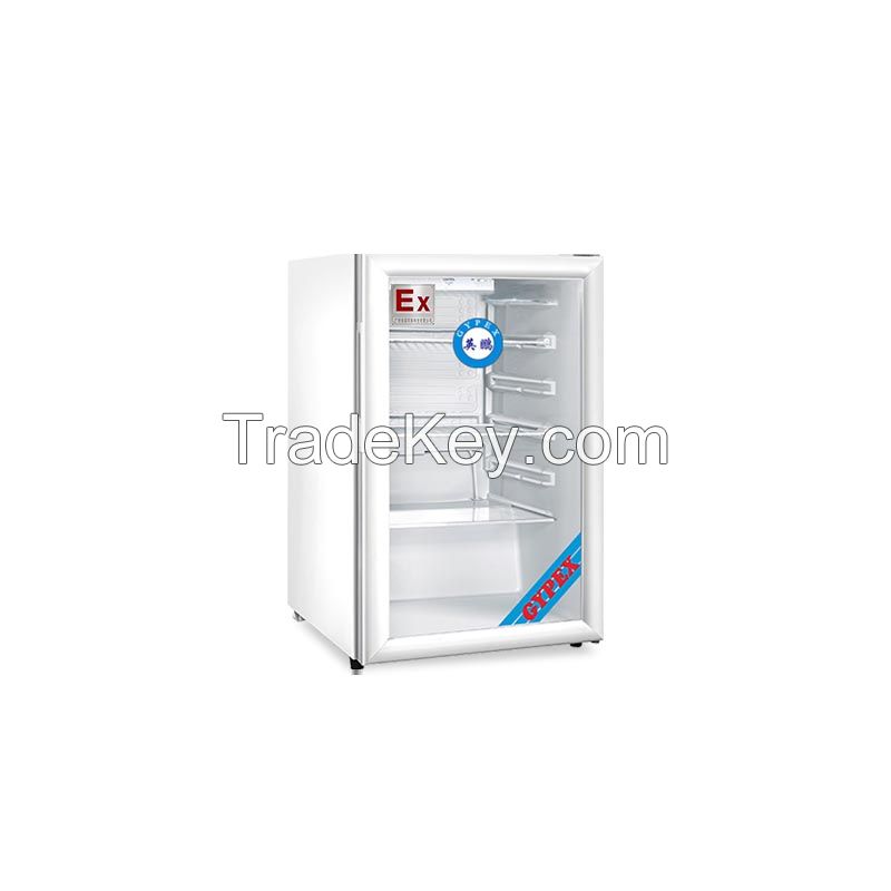 Explosion-proof refrigerator, freezer, chemical biology laboratory, pharmaceutical single door vertical BL-100L