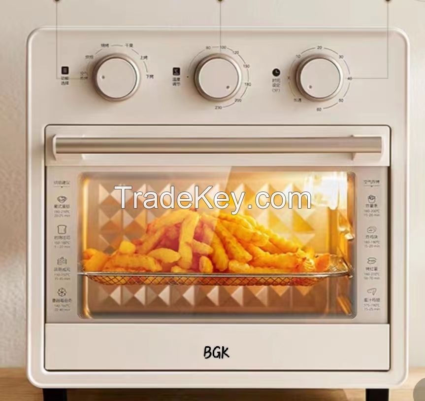 BGK air fryer electric oven all-in-one machine for household use 2023 new visual high-capacity official flagship store