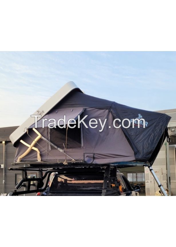 Hardshell rooftop tent for 4 people Made in korea