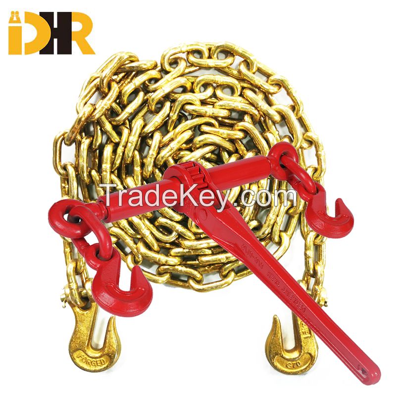 Heavy Duty G70 Load Chain With Grab Hook