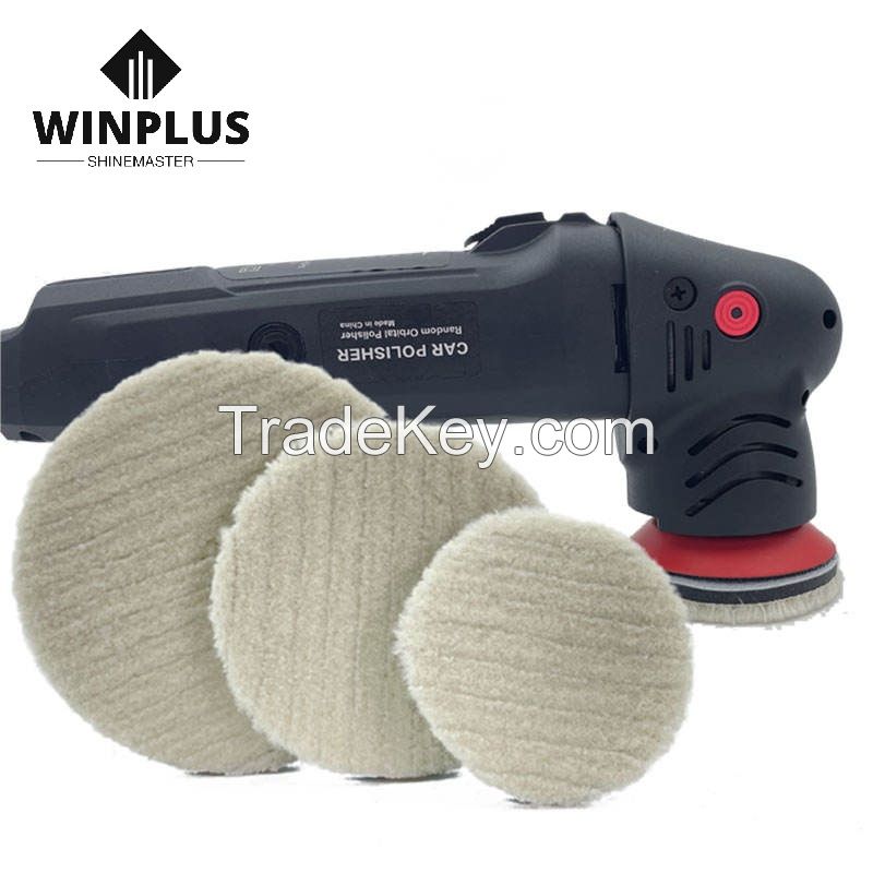 Coarse wool 3 4 5 inch durable heavy cutting remove scratch japan polishing pad buffing wool pad