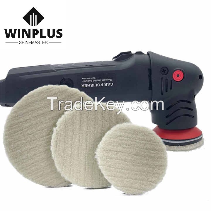 Coarse wool 3 4 5 inch durable heavy cutting remove scratch japan polishing pad buffing wool pad
