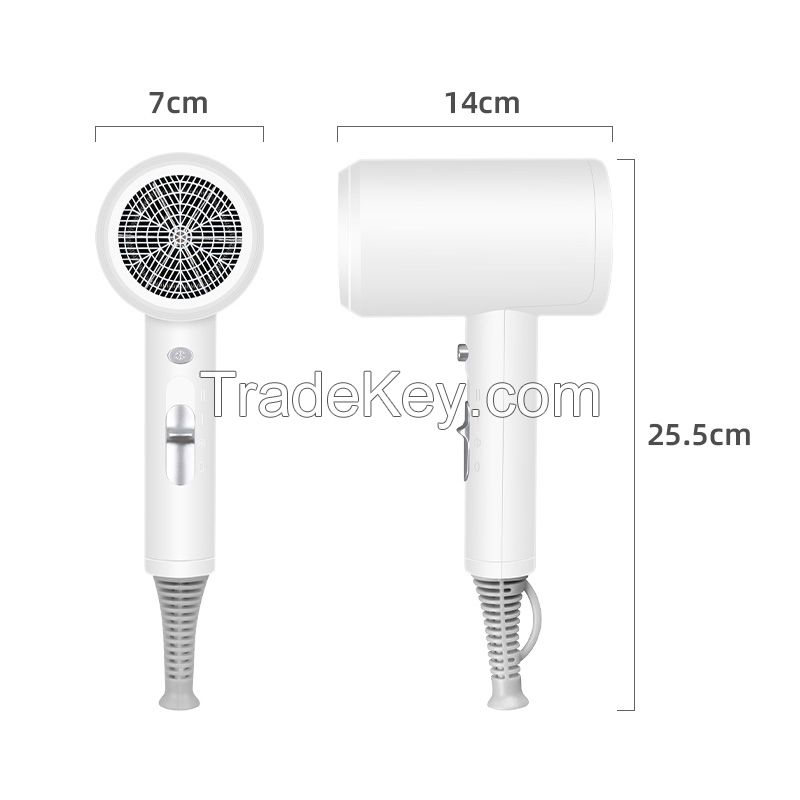 Mini Portable 1200W Blue-ray Ionic Constant Temperature Hair Care Hairdryer