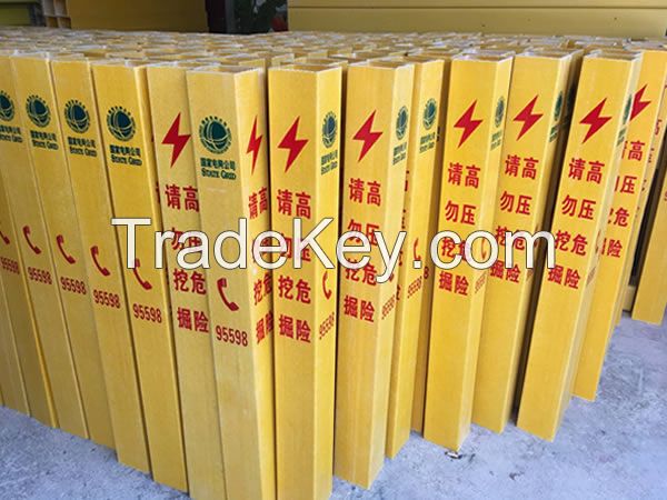 FRP Fiberglass Marker Piles