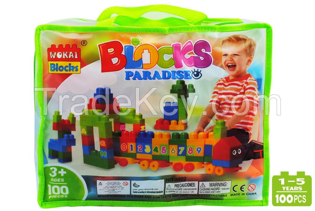 Large-particle building block toys(100 Pcs )