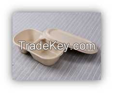 take away box/take away tray/dinnerware/molded fiber